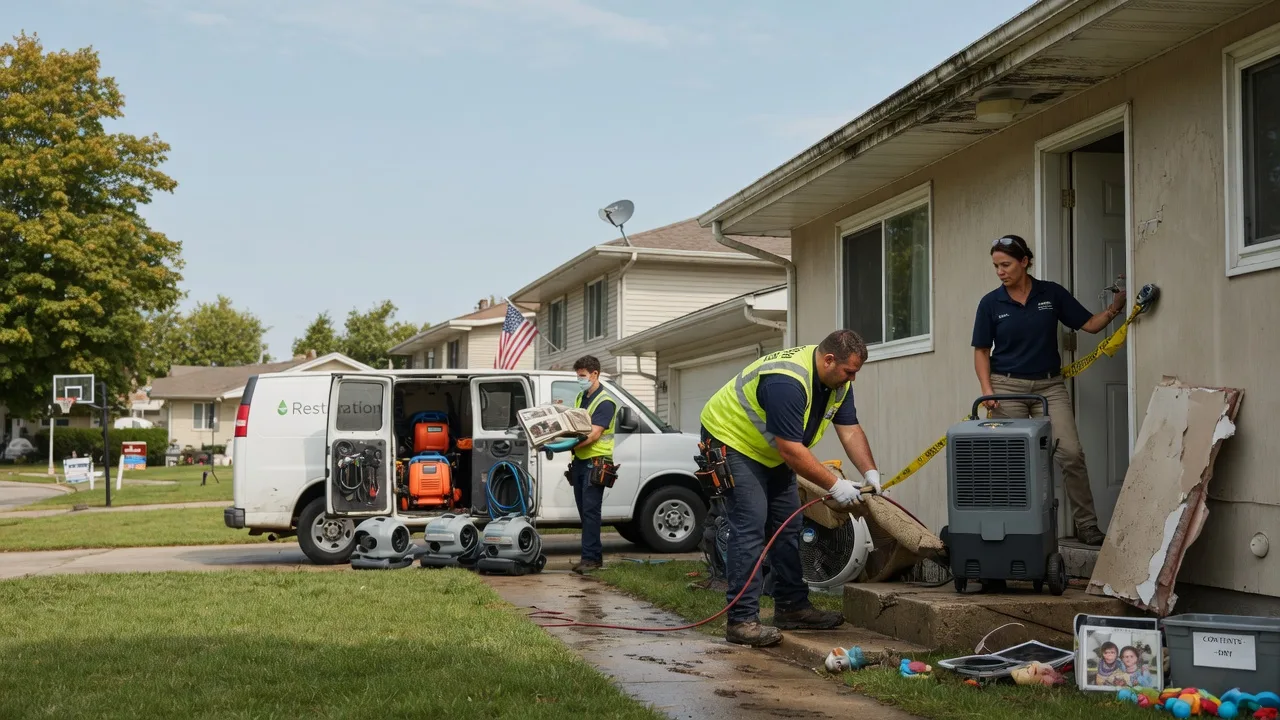 Water Damage Restoration in Sabina, OH near me